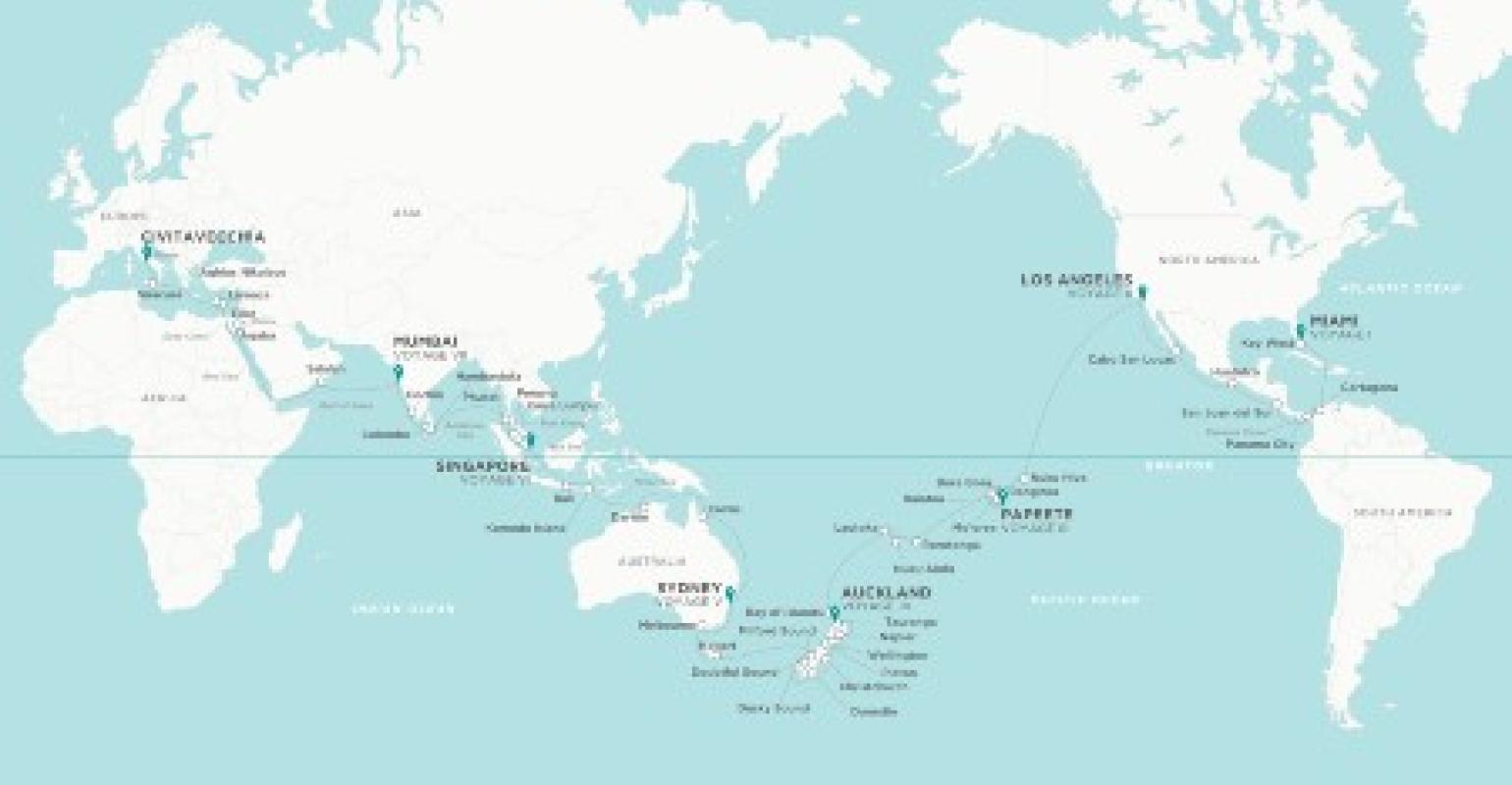Crystal's 2024 world cruise highlights Southern Hemisphere